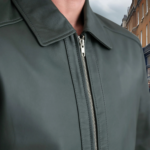 Men's Inferno Green Leather Jacket